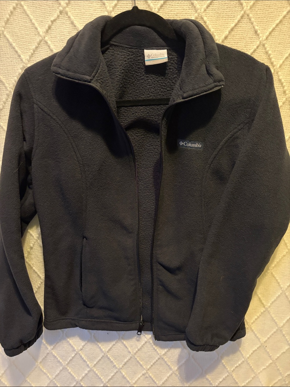 Women's Black Columbia Fleece Jacket